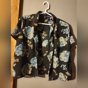 Large button up shirt